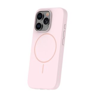 Mocco Silicone Thin Mag case for iPhone 16e (MO-STM-IP-16E-PI)