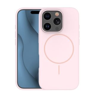 Mocco Silicone Thin Mag case for iPhone 16e (MO-STM-IP-16E-PI)