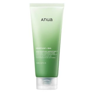 ANUA Heartleaf Quercetinol Pore Deep Cleansing Foam with quercetinol and heartleaf oak leaves 150ml (8809640735622)