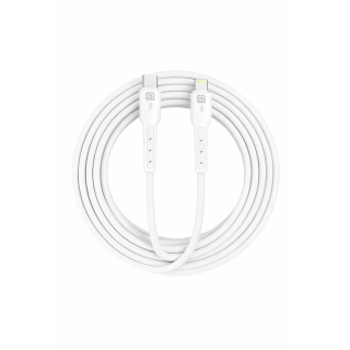 Quik Accessories QK-1022 Soft Silicone 27W Charging & Data Cable USB-C to Lightning 1m (QK-1022)