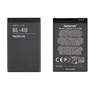 Nokia BL-4U Original Li-Ion Battery 3.7V / 1110mAh / 4.1Wh (OEM) (BL-4U/N2)