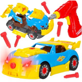 RoGer Interactive Build‑Your‑Own Sports Car With Lights And Sound (5903039769229)