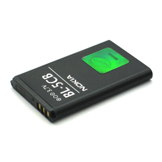 Nokia BL-5CB Original Battery Li-Ion 3.7V / 800mAh / 3.0Wh (OEM) (BL-5CB/N)
