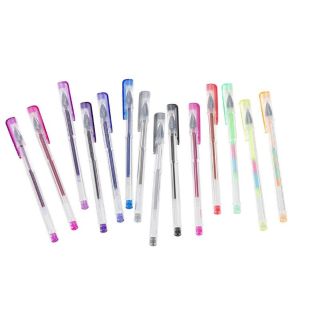 RoGer Set Of 100 Color Gel Pens + 100 Refill Cartridges (5903039768895)