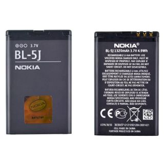 Nokia BL-5J Original Li-Ion Battery Li-Ion 3.7V / 1320mAh / 4.9Wh (OEM) (BL-5J/N)