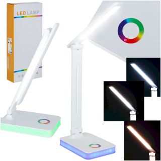 RoGer USB Foldable LED Desk Lamp With RGB Touch Light (5903039768475)
