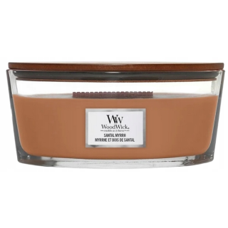WoodWick Santal Myrrh Ellipse Candle 453,6 g (5038581155661)