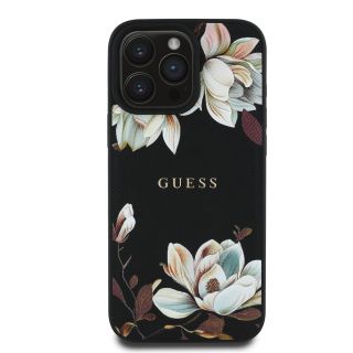 Guess PU Grained Magnolia MagSafe Case for Apple iPhone 16 Pro (GUHMP16LPGNMPLMK)