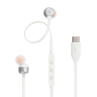 JBL Tune 310C Pure Bass In-Ear Headphones USB-C (JBLT310CWHT)