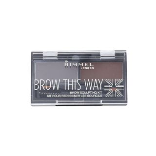 Rimmel London Brow This Way Set and Pallette For Eyebrows 2,4g (3607344535044)