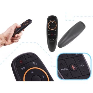 RoGer Air Mouse PRO1 Wireless remote control with gyro mouse / microphone (RO-AWRCM-BK)