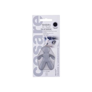 Mr&Mrs Fragrance Cesare Car Air Freshener 1pc / Orange & Sandalwood (8053288291402)