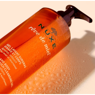 Nuxe Rêve de Miel Ultra Rich Cleansing gel for dry/sensitive face and body skin 100 ml (3264680018947)