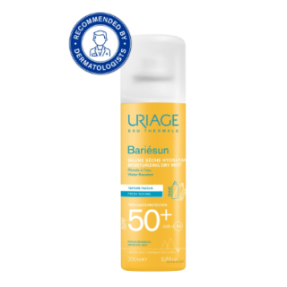 Uriage Bariesun Dry Mist Sunscreen body spray SPF50+ / 200 ml (3661434006500)