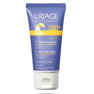 Uriage Bébé 1st Mineral Cream SPF 50+ / 50 ml (3661434005725)