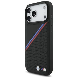 BMW M Tricolor Metal Logo MagSafe Case for Apple iPhone 17 Pro Max (BMHMP17X25PCSPEK)