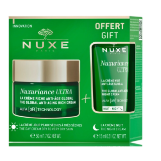 Nuxe Nuxuriance Anti-aging Facial Care set Day Face Cream 50 ml + Night Cream 15 ml (3264680039751)