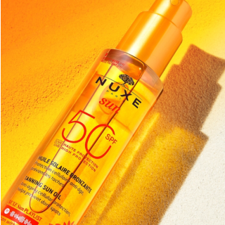 Nuxe Sun Tanning Oil SPF50 150ml (3264680032608)