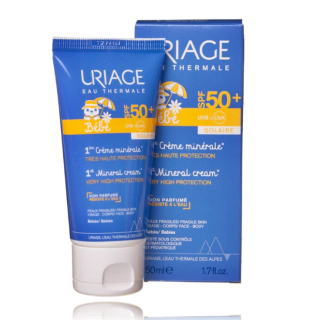 Uriage Bébé 1st Mineral Cream SPF 50+ / 50 ml (3661434005725)