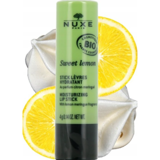 Nuxe Sweet Lemon Moisturizing hand cream 30 ml + Sweet Lemon Lip Balm 4 g (3264680039508)