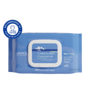 Uriage Baby 1st Cleansing Water wipes 70 pcs (3661434008757)