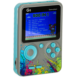 RoGer G5 Retro Mini Portable Game Console (RO-3369-GR)