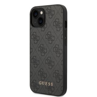 Guess 4G Case for iPhone 14 / Grey (GUHCP14SG4GFGR)
