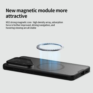 Nillkin CamShield Prop Magnetic Case (Transparent Lens) for Samsung Galaxy S26 Ultra / transparent black (57983129397)