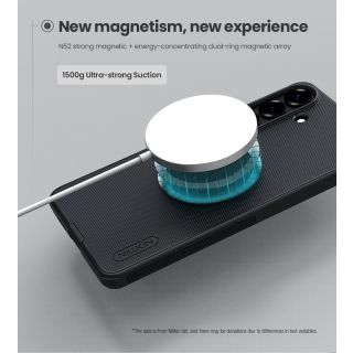 Nillkin Super Frosted PRO Magnetic Back Cover for Samsung Galaxy S26+ / black (57983129428)