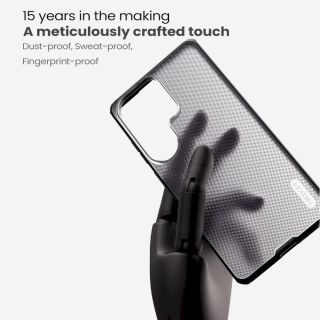 Nillkin Super Frosted PRO Back Cover for Samsung Galaxy S26 Ultra / transparent black (57983129425)