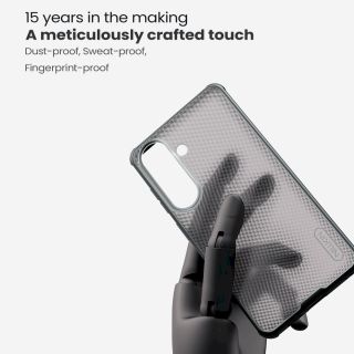 Nillkin Super Frosted PRO Back Cover for Samsung Galaxy S26 / transparent black (57983129421)