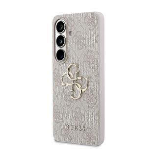 Guess PU 4G Metal Logo Case for Samsung Galaxy S26 / pink (GUHCS26S4GMGPI)