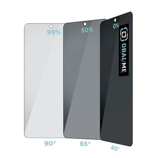 OBAL:ME Privacy 5D Glass Screen Protector for Samsung Galaxy S26 / black (57983129651)
