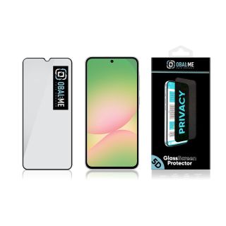 OBAL:ME Privacy 5D Glass Screen Protector for Samsung Galaxy A37 5G/A57 5G / Black (57983129658)