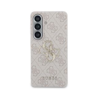 Guess PU 4G Metal Logo Case for Samsung Galaxy S26 / pink (GUHCS26S4GMGPI)