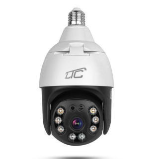 LTC LXKAM35 IP Camera E27 / IP65 / PTZ / 5Mpix / 230V (LXKAM35)