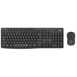 Logitech MK295 Silent Wireless Combo Keyboard and Mouse QWERTY (920-009810)
