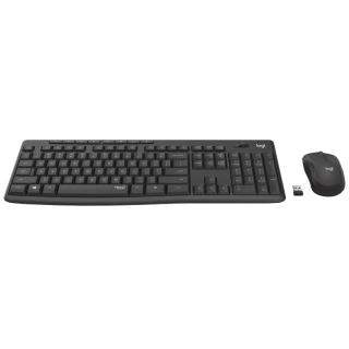 Logitech MK295 Silent Wireless Combo Keyboard and Mouse QWERTY (920-009810)