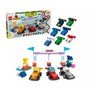 LEGO Duplo 10445 F1 Team Race Cars & Drivers Constructor (10445)
