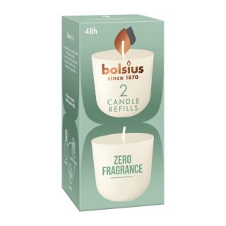 Bolsius CleanLight Candle Refill 2pcs (37030500)