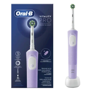Oral-B Vitality Pro Adult Rotating Vibrating toothbrush Lilac Mist (4210201426967)