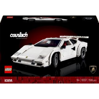 LEGO 10337 ICONS Lamborghini Countach 5000 Quattrovalvole Constructor (10337)