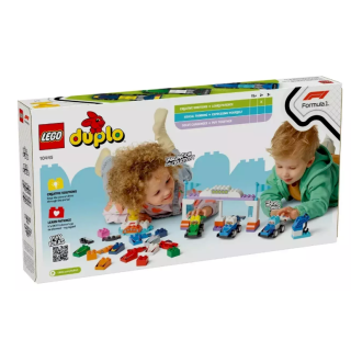 LEGO Duplo 10445 F1 Team Race Cars & Drivers Constructor (10445)