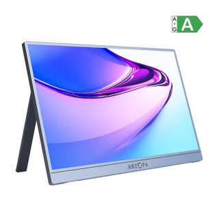 Arzopa A1S Portable Monitor 14.0″ / IPS / LCD / 1920×1080 / 60 Hz (A1S Silver Gray)