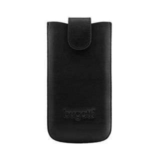 Bugatti XL Universal Pouch Leather Case with Magnet for Black (7.5 х 13.5 cm) (BUG-UNIXL-BK)