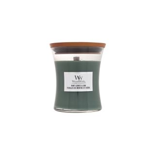 WoodWick Mint Leaves & Oak Scented Candle 275g (5038581141947)