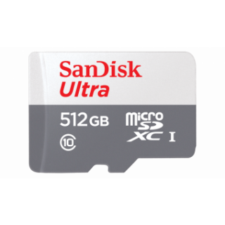 Sandisk Ultra MicroSDXC 512GB Memory Card (SDSQUNR-512G-GN3MN)
