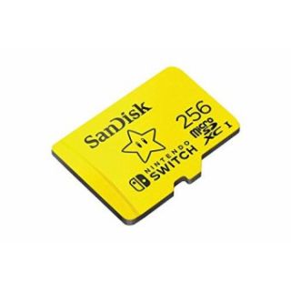 SanDisk Nintendo Cobranded MicroSDXC Memory Card 256GB (SDSQXAO-256G-GNCZN)