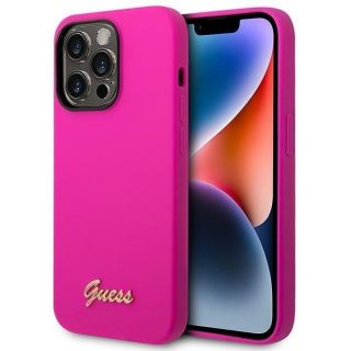 Guess GUHCP14LSLSMF Back Case for Apple iPhone 14 Pro (GUHCP14LSLSMF)