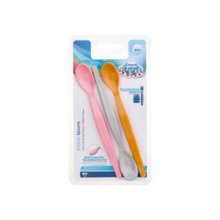 Canpol babies First Feeding Spoons Dishes 1pc / Girl (5901691849990)